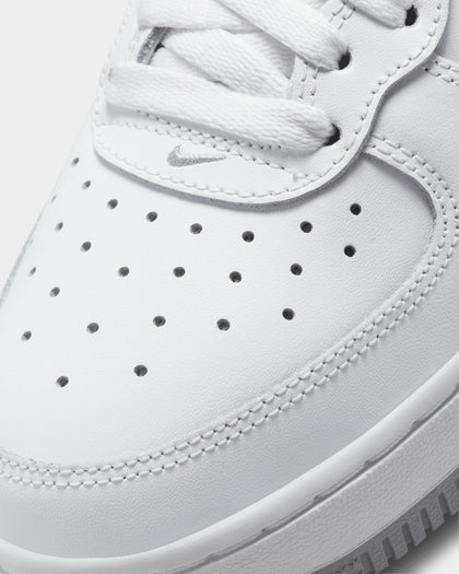 Nike Kids' Air Force 1 Mid LE (GS) White/Wolf Grey