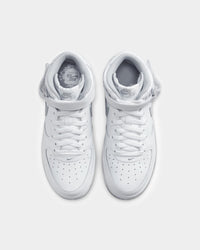 Nike Kids' Air Force 1 Mid LE (GS) White/Wolf Grey