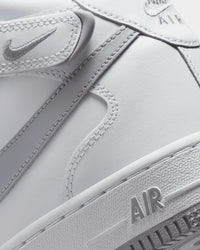 Nike Kids' Air Force 1 Mid LE (GS) White/Wolf Grey