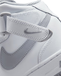 Nike Kids' Air Force 1 Mid LE (GS) White/Wolf Grey