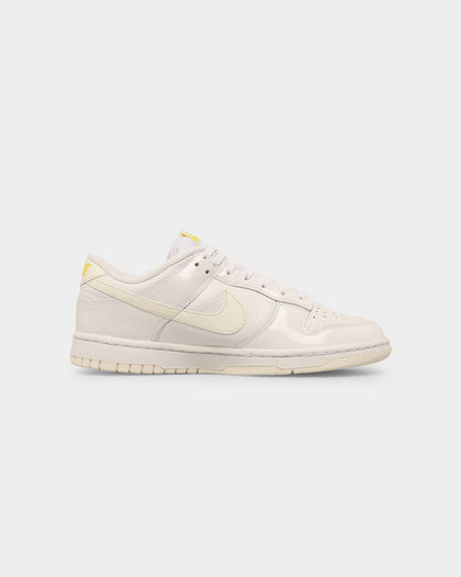 Nike Women's Dunk Low "Yellow Heart" White/Sail-Optic White