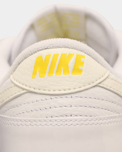 Nike Women's Dunk Low "Yellow Heart" White/Sail-Optic White