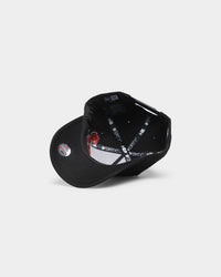 New Era Kids' New York Yankees 'Rose Emblem' 9FORTY A-Frame Snapback Black/Rose