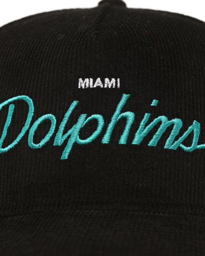 New Era Miami Dolphins 'OG Team Script' Golfer Snapback Original Team Colours