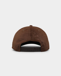 New Era Cleveland Browns 'OG Team Coloured Cord' Script Old Golfer Snapback Brown