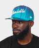 New Era Charlotte Hornets 'NBA Authentics City Edition' Pinstripe 59FIFTY Fitted Turquoise