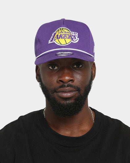 New Era Los Angeles Lakers 'The Rope' Old Golfer Snapback Team Colours