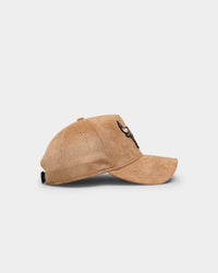 New Era Chicago Bulls 'Winter Wheat Suede' 9FORTY K-Frame Strapback Wheat