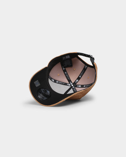 New Era Chicago Bulls 'Winter Wheat Suede' 9FORTY K-Frame Strapback Wheat