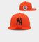New Era New York Yankees 'Pumpkin Orange' 59FIFTY Fitted Orange