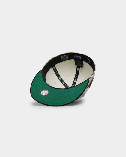 New Era Atlanta Braves 1995 'Off White 2-Tone World Series Patch' 59FIFTY Fitted Chrome White/OTC