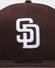 New Era San Diego Padres 40 Years 'Team Colour World Series' 59FIFTY Fitted Brown