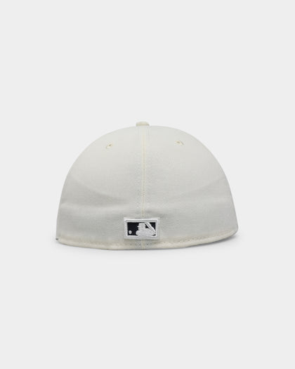 New Era Seattle Mariners 20th Anniversary 'Off White 2-Tone World Series Patch' 59FIFTY Fitted Chrome White/OTC