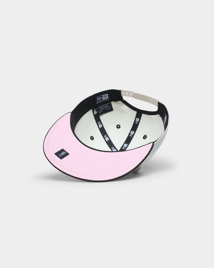 New Era Chicago Bulls 'Neopolitan' Golfer Snapback Chrome White/Walnut/Pink