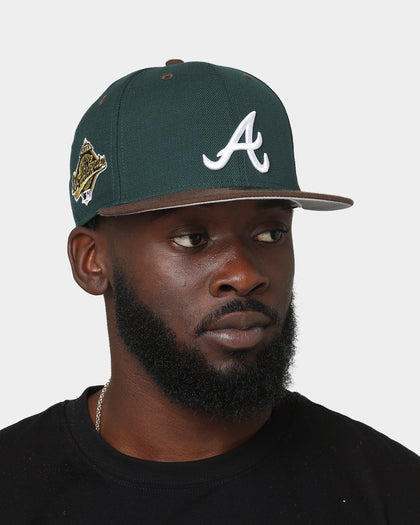 New Era Atlanta Braves 'Beef & Broccoli' 59FIFTY Fitted Dark Green