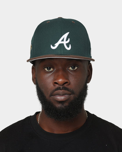 New Era Atlanta Braves 'Beef & Broccoli' 59FIFTY Fitted Dark Green