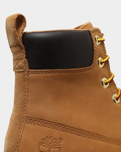 Timberland Women's Sky 6" Lace Up Boots Wheat Nubuck