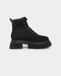 Timberland Women's Sky 6" Lace Up Boots Black