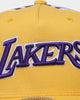 Mitchell & Ness Los Angeles Lakers XL Short Hook Classic Red Snapback Yellow