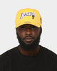 Mitchell & Ness Los Angeles Lakers 'Champ Patch' Classic Red Snapback Yellow
