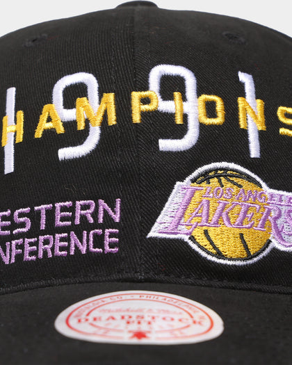 Mitchell & Ness Los Angeles Lakers '1991 NBA Champions' Deadstock Snapback Black
