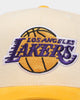 Mitchell & Ness Los Angeles Lakers 'Vintage Cream' Pro Crown Snapback Cream