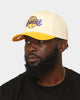 Mitchell & Ness Los Angeles Lakers 'Vintage Cream' Pro Crown Snapback Cream