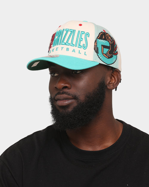 Mitchell & Ness Vancouver Grizzlies '90s Training Camp' Pro Crown Snapback Cream