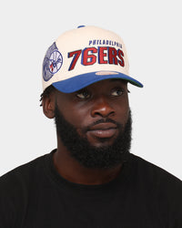 Mitchell & Ness Philadelphia 76ers '96 Draft' Pro Crown Snapback Off White