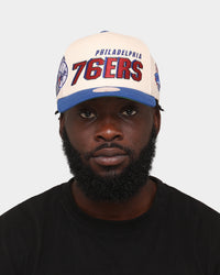 Mitchell & Ness Philadelphia 76ers '96 Draft' Pro Crown Snapback Off White