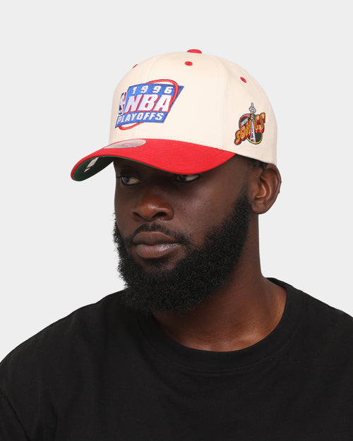 Mitchell & Ness '96 Playoffs '1996 Bulls VS Sonics NBA Finals' Pro Crown Snapback White