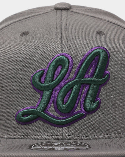 Mitchell & Ness Los Angeles Lakers 'From Dusk' Fitted Grey
