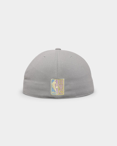 Mitchell & Ness Charlotte Hornets 'Til Dawn' Fitted Grey