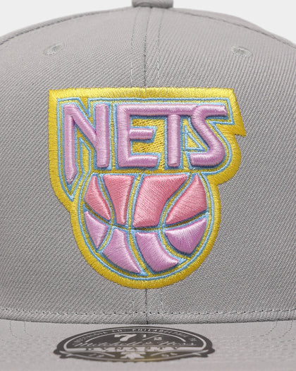 Mitchell & Ness Brooklyn Nets 'Til Dawn' Fitted Grey