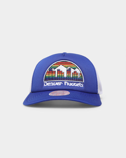 Mitchell & Ness Denver Nuggets 'NBA Off The Backboard' Trucker Snapback Blue