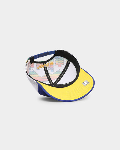 Mitchell & Ness Denver Nuggets 'NBA Off The Backboard' Trucker Snapback Blue