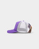 Mitchell & Ness Phoenix Suns 'NBA Off The Backboard' Trucker Snapback Purple