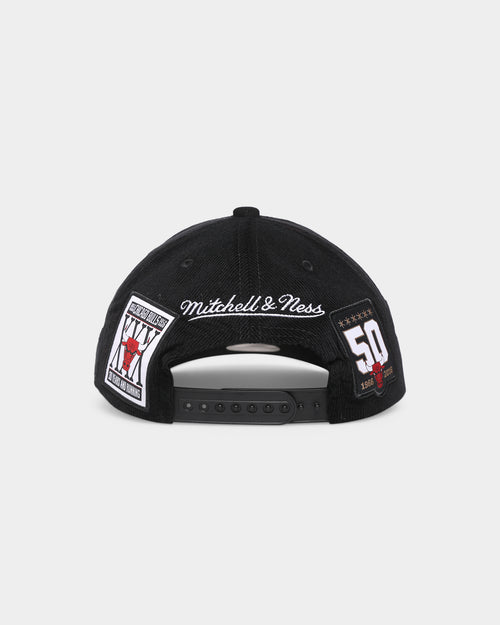 Mitchell & Ness Chicago Bulls 'Anniversary Patch' Deadstock Snapback Black