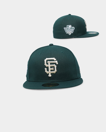 New Era San Francisco Giants World Series "Green & Cream" 59FIFTY Fitted Dark Green