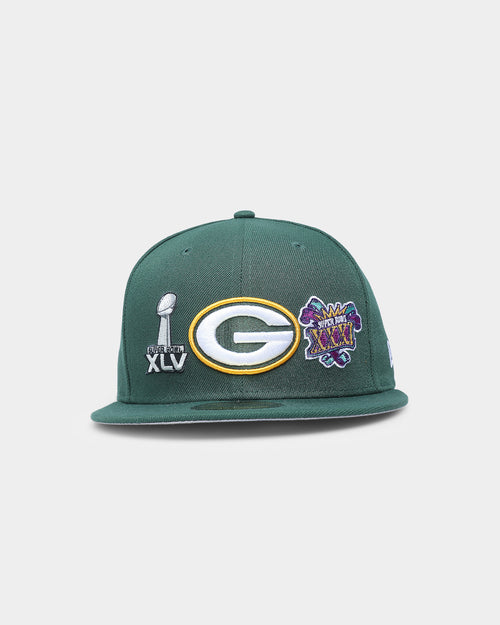 New Era Green Bay Packers 'Super Bowl Past Champions' 59FIFTY Fitted OTC