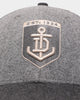 New Era Fremantle Dockers 'Melton Wool Cap' AFL '22 59FIFTY Low Profile Fitted Dark Grey