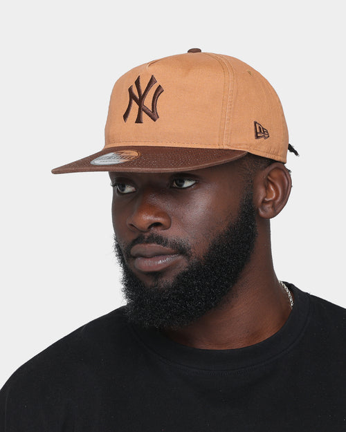 New Era New York Yankees Golfer Snapback Walnut/Brown