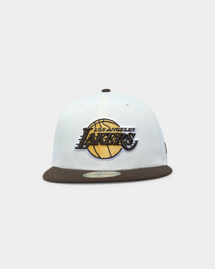 New Era Los Angeles Lakers 'Cereal' 59FIFTY Fitted Chrome White/Walnut
