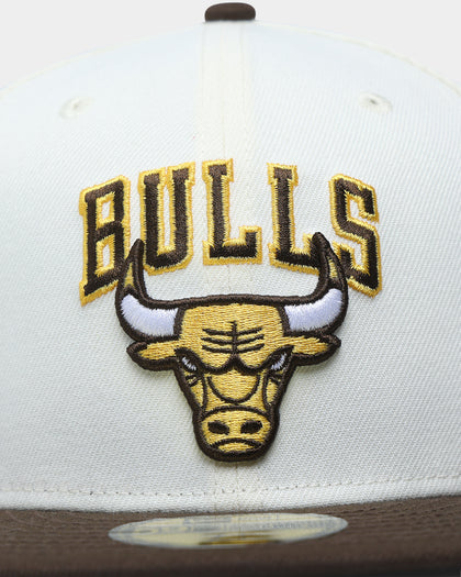 New Era Chicago Bulls 'Cereal' 59FIFTY Fitted Chrome White/Walnut