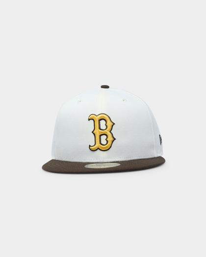 New Era Boston Red Sox 'Cereal' 59FIFTY Fitted Chrome White/Walnut