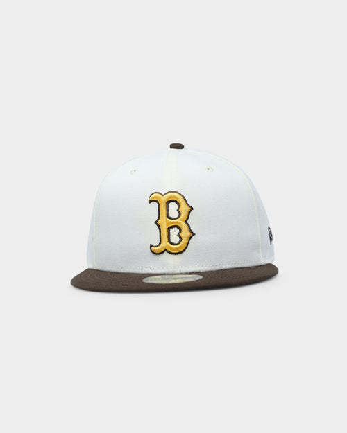 New Era Boston Red Sox 'Cereal' 59FIFTY Fitted Chrome White/Walnut