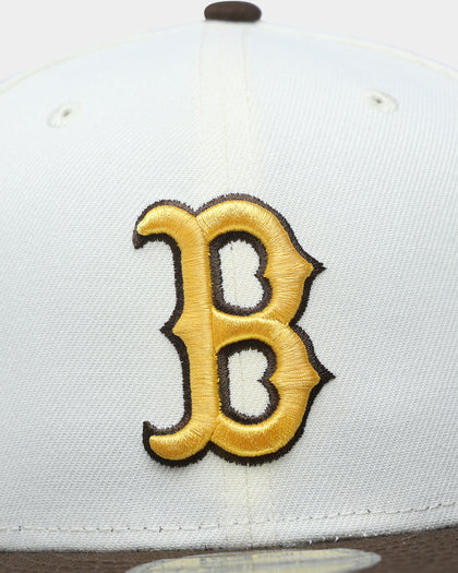New Era Boston Red Sox 'Cereal' 59FIFTY Fitted Chrome White/Walnut