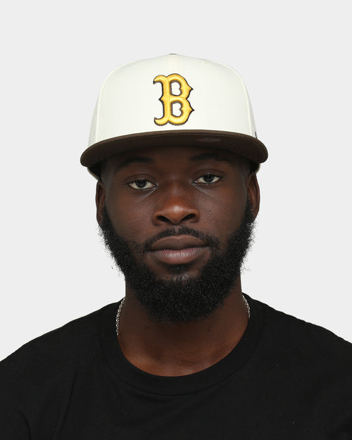 New Era Boston Red Sox 'Cereal' 59FIFTY Fitted Chrome White/Walnut