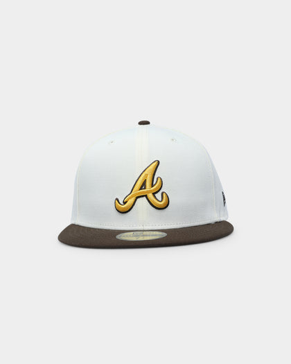 New Era Atlanta Braves 'Cereal' 59FIFTY Fitted Chrome White/Walnut