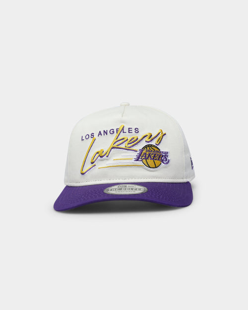 New Era Los Angeles Lakers Chrome Old Golfer White/Purple